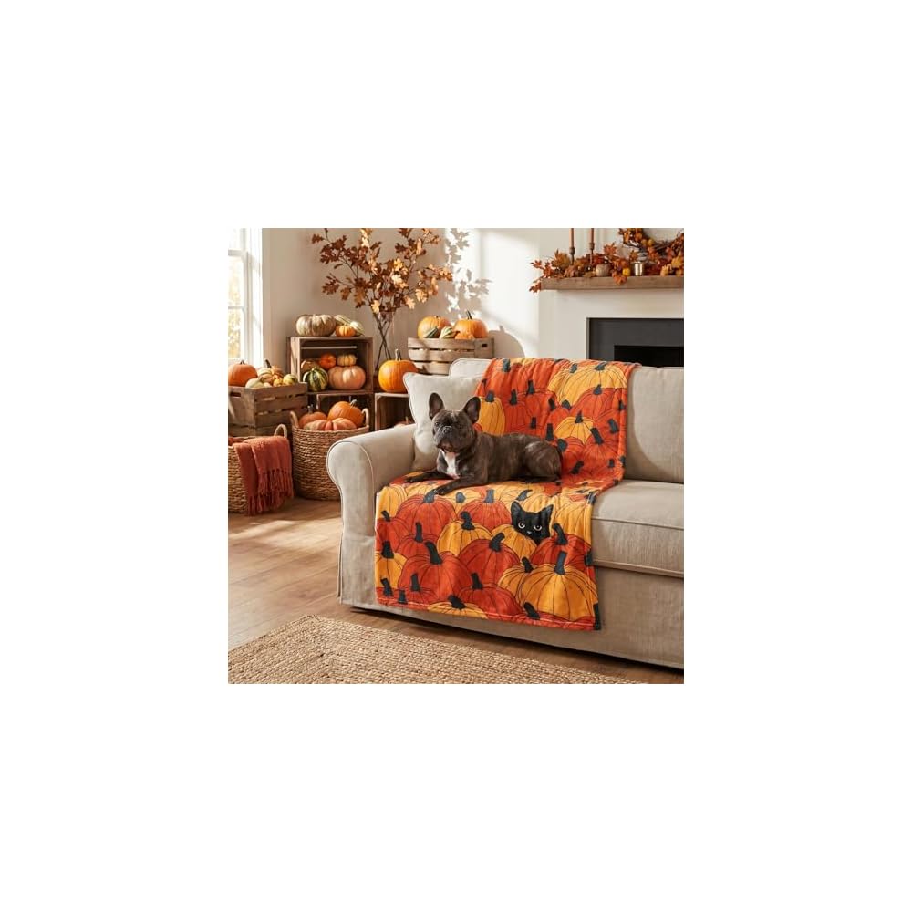 Fall Flannel Blanket and Petblanket