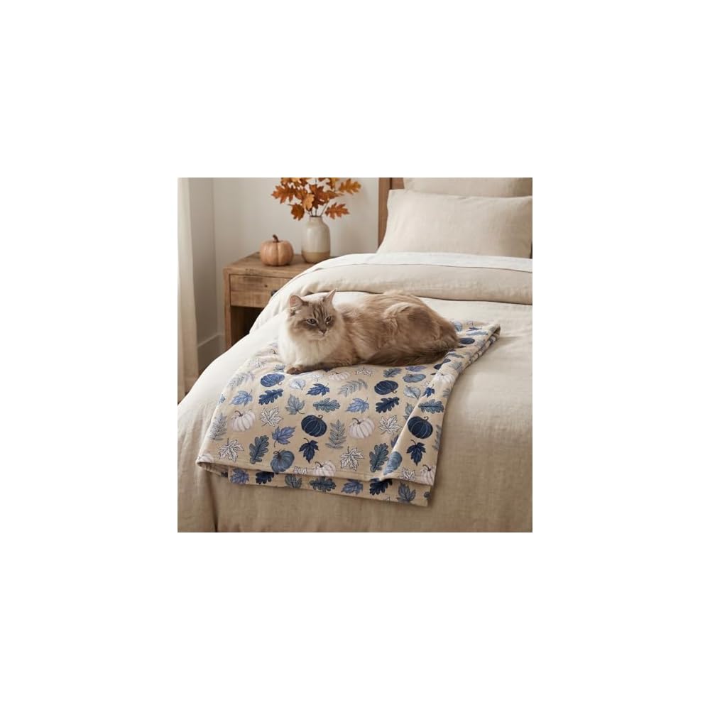 Fall Flannel Blanket and Petblanket