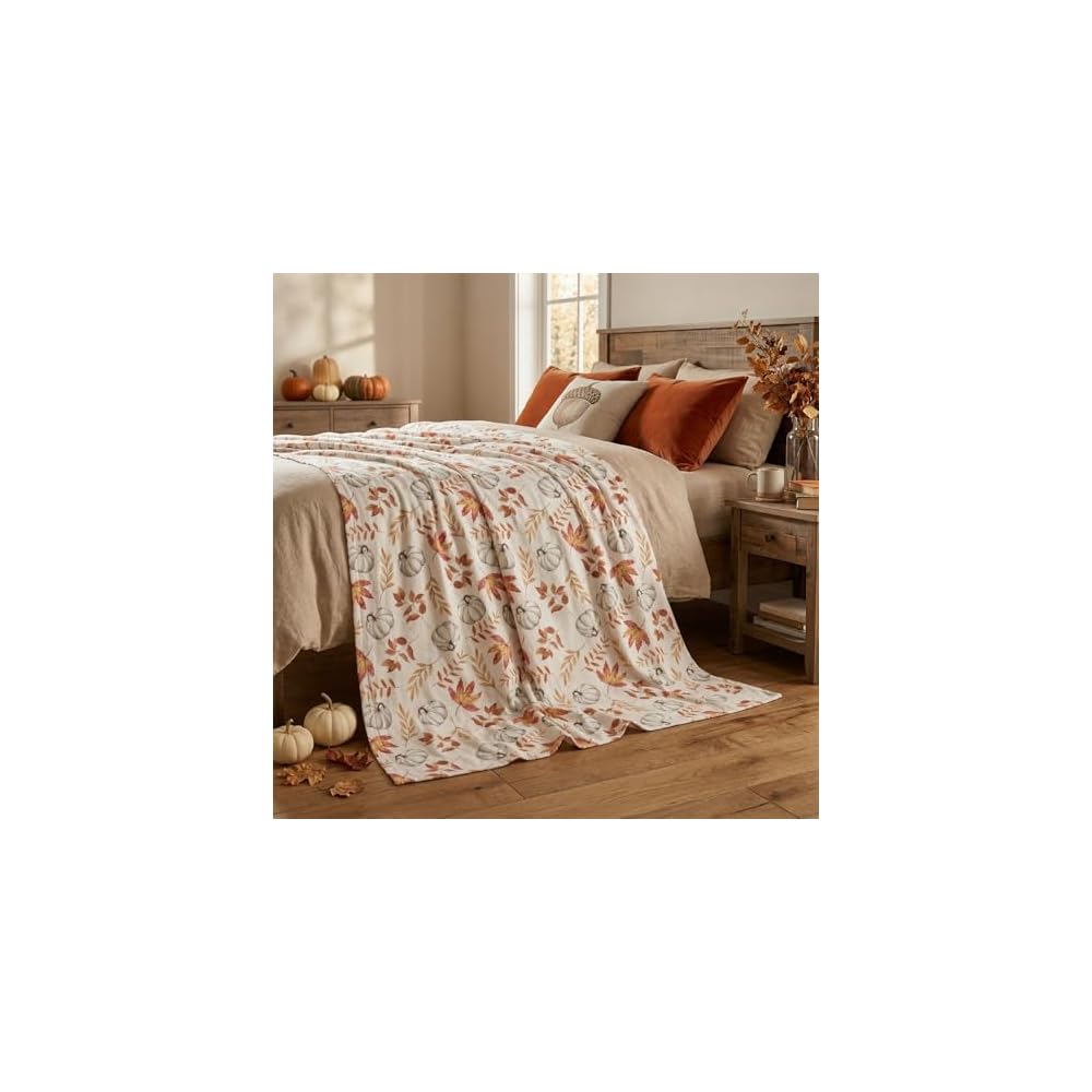 Fall Flannel Blanket and Petblanket