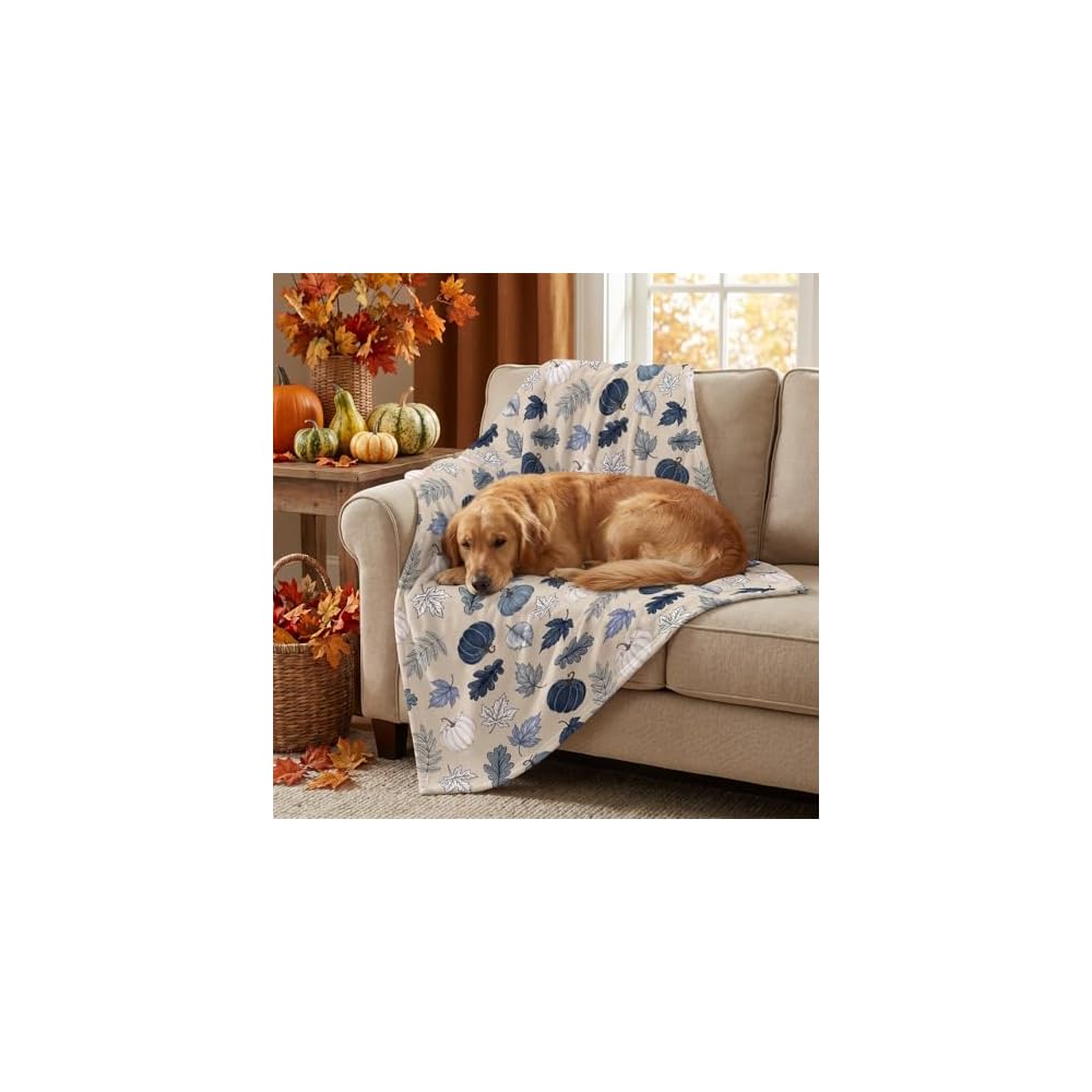 Fall Flannel Blanket and Petblanket